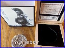 2017 Niue Achilles Demi-God Series 2oz High Relief Silver Coin Mint Of Poland 2017 Niue Achilles Demi-God Series 2oz High Relief Silver Coin Mint Of Poland