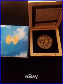 2017 Niue Island ARES GOD OF WAR series GODS. 999 Silver Coin Mintage 500