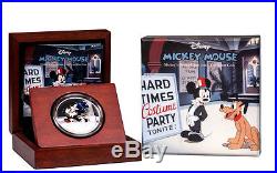 2017 Niue Silver $2 Disney Mickey's Delayed Date PF70 UC FDOI NGC Coin