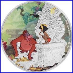 2017 Niue Silver $2 Disney The Jungle Book 50th Anniversary 4-Coin Set RARE