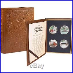 2017 Niue Silver $2 Disney The Jungle Book PF69 UC with ERROR NGC 4-Coin Set
