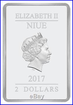2017 Niue Silver $2 Star Wars Classic 40th Anniversary PF70 UC ER NGC Coin
