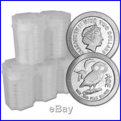 2017 Niue Silver Athena Owl (1 oz) $2 BU 1 Box of 100 Coins