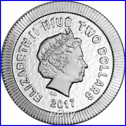 2017 Niue Silver Athena Owl (1 oz) $2 BU 1 Box of 100 Coins