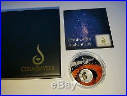 2017 Solar System Coin 2nd Release Mission to Mars 1oz Proof with Meteorite