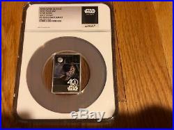2017 Star Wars 40th Anniversary Poster Coin Ngc Pf69uc New Hope