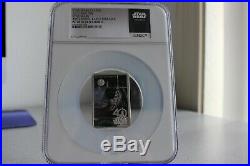 2017 Star Wars 40th Anniversary Poster Coin Ngc Pf70 New Hope Er