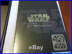 2017 Star Wars 40th Anniversary Poster coin 1 oz silver bar NEW