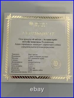 2018 $1 Niue Island Qe II Czech Republic Silver Proof Coin With Box & Coa