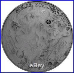 2018 1 Oz Silver $1 Solar System VESTA METEORITE NWA 4664 Coin