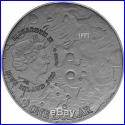 2018 1 Oz Silver $1 Solar System VESTA METEORITE NWA 4664 Coin