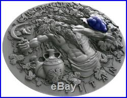 2018 2 Oz Silver Niue $2 CRONUS Greek Titans Coin