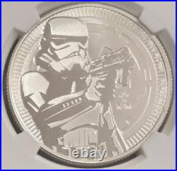 2018 Niue $2 Star Wars Disney STORMTROOPER Silver 1 Oz NGC MS70 EARLY RELEASES 2018 Niue $2 Star Wars Disney STORMTROOPER Silver 1 Oz NGC MS70 EARLY RELEASES