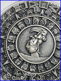 2018 Niue $5 Ancient Calendars MAYAN CALENDAR 2 Oz Silver Coin