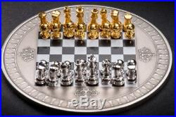 2018 Niue $5 Chessboard Board CHESS 2 Oz Silver Coin