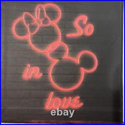 2018 Niue Disney Heart Shaped Love 1 Oz Silver Proof Coin W Box