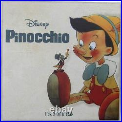 2018 Niue Disney Pinocchio 1 oz. 999 Fine Silver $2 Proof Coin