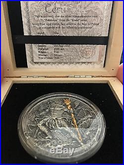 2018 Niue Poseidon Ultra High Relief Silver Coin Gods Series (2 Of 3)