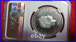 2018 Niue Silver Double Dragon Coin 1 oz. 999 Silver Coin NGC MS70