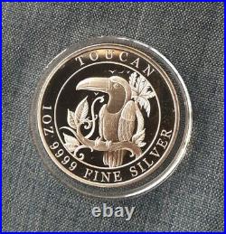 2018 Niue Silver Toucan Proof