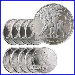 2018 Roaring Lion Silver 1 oz Niue Coin Lot of 10 Direct From Mint Tube