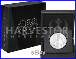 2018 Star Wars Classics Darth Maul 1 Oz. Silver Coin With Ogp Coa 12th