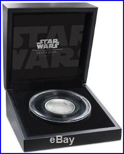 2018 Star Wars Death Star Ultra High Relief 2 oz Silver Coin Coin #5