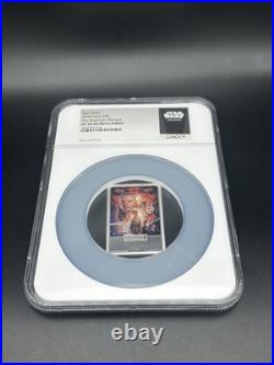 2018 Star Wars NGC PF 70 Ultra Cameo NIUE 1 oz Silver. 999 THE PHANTOM MENACE