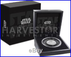 2018 Star Wars Stormtrooper Ultra High Relief 2 Oz. Silver Coin Niue Ogp