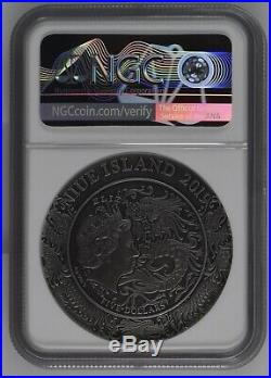 2019 2Oz Niue ZHAO YUN Ancient Chinese Warrior High Relief Silver Coin NGC MS70
