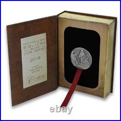 2019 2 oz. 999 Silver Coin Cast the First Stone Biblical Coin Series #A493 2019 2 oz. 999 Silver Coin Cast the First Stone Biblical Coin Series #A493