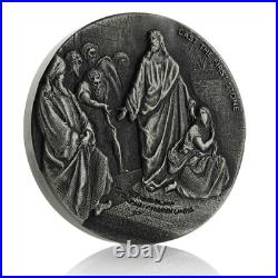 2019 2 oz. 999 Silver Coin Cast the First Stone Biblical Coin Series #A493 2019 2 oz. 999 Silver Coin Cast the First Stone Biblical Coin Series #A493