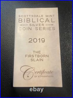 2019 2 oz. 999 Silver Coin The Firstborn Slain Biblical Coin Series