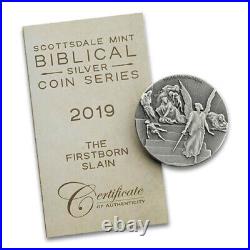 2019 2 oz First Born Slain Biblical Silver Coin Series (New)
