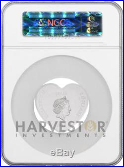 2019 Disney Love Coin Heart Shaped Silver Coin Ngc Pf70 First Releases Ogp