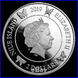 2019 Niue 1 oz Silver Crystal Coin Good Luck SKU#196041