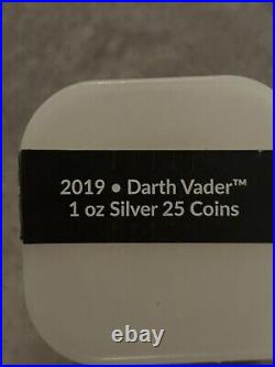2019 Niue Darth Vader Star Wars $2 1 oz Silver Proof Coin (NEVER TOUCHED)