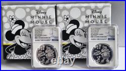 2019 Niue Disney Characters Minnie Mouse ER PF70 Ultra Cameo 1oz Silver Coin 2019 Niue Disney Characters Minnie Mouse ER PF70 Ultra Cameo 1oz Silver Coin