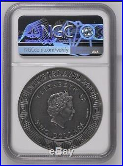 2019 Niue Hephaestus Silver Coin 2oz High Relief God of the Blacksmiths NGC MS70