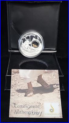 2019 Niue In the Footsteps of Jesus Silver 1 oz Coin Olive Wood OGP Box/COA 2019 Niue In the Footsteps of Jesus Silver 1 oz Coin Olive Wood OGP Box/COA