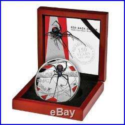 2020 $10 Niue 150 Years Redback Red Back Spider 5oz Silver Proof Coin