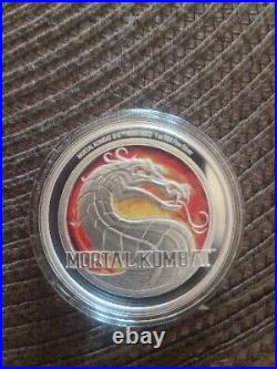 2020 $2 Niue Mortal Kombat Silver Bullion Coin Extremely Limited Mintage