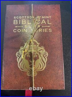 2020 2 oz. 999 Silver Coin Jesus Walking on the Sea Biblical Coin Series