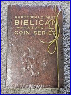 2020 BIBLICAL COIN SERIES JESUS WALKING ON THE SEA2 oz NIUE SILVER-NEWithORIG PACK
