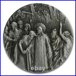 2020 BIBLICAL COIN SERIES THE JUDAS KISS 2 oz NIUE Silver- NEWithORIG PACK 2020 BIBLICAL COIN SERIES THE JUDAS KISS 2 oz NIUE Silver- NEWithORIG PACK