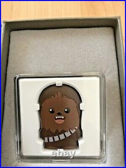 2020 Chibi Coin Star Wars Chewie Chewbacca 1 Oz Silver Apmex