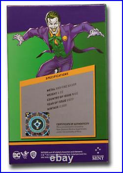 2020 Chibi The Joker 1 oz Silver Chibi Coin Collection OGP a