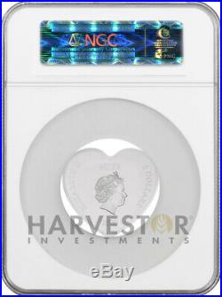 2020 Disney Love Coin Heart Shaped Silver Coin Ngc Pf70 First Releases Ogp