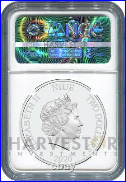 2020 HARRY POTTER 1 OZ. SILVER COIN CLASSIC NGC PF70 FIRST RELEASES WithOGP