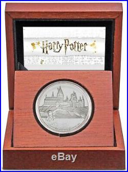 2020 HARRY POTTER Hogwarts Castle + Hogwarts Express 1oz Silver Coin